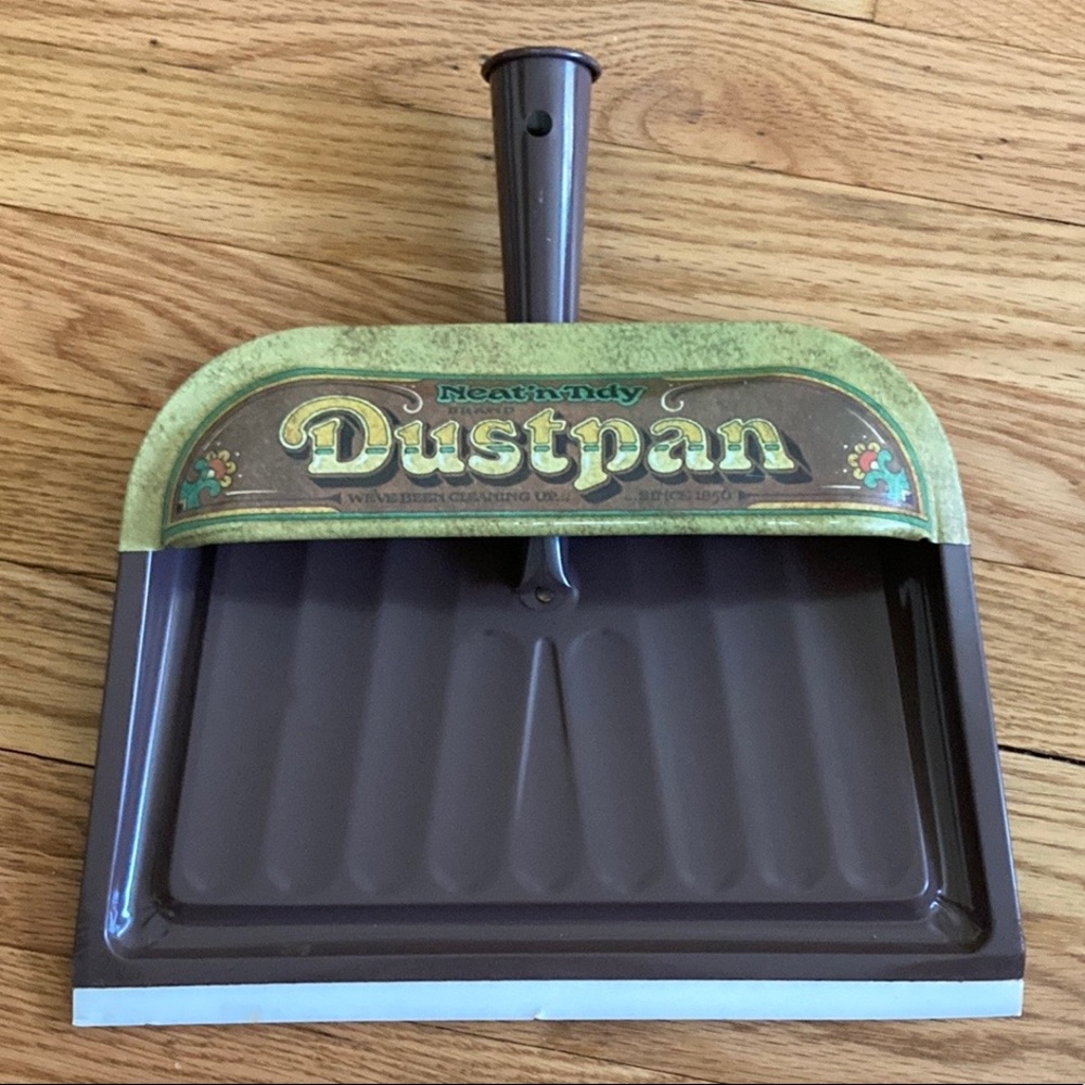 BALLONOFF NEAT’N TIDY Rare Antique Retro Metal Dust Pan, Vintage Collection